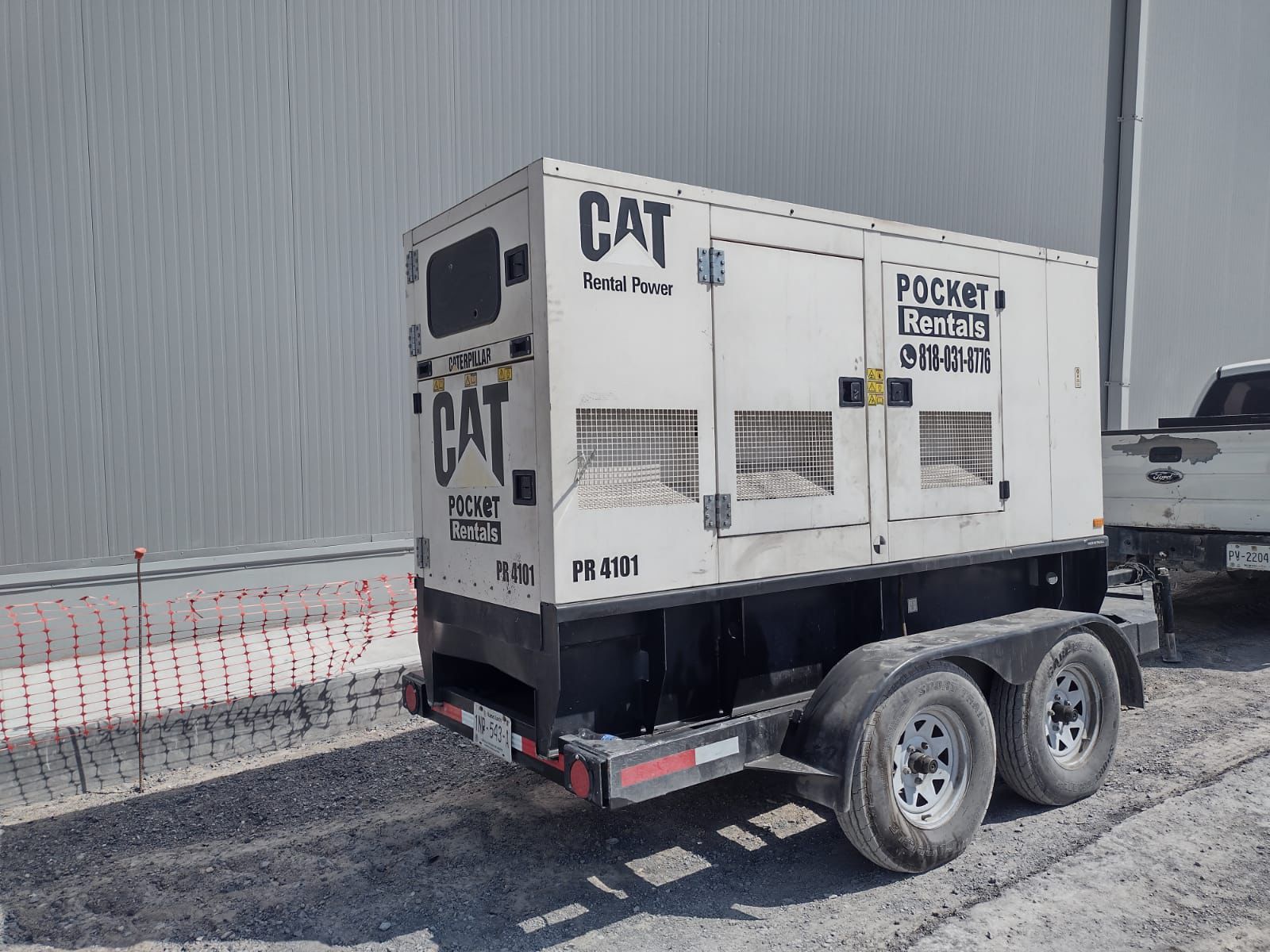 100 KVA diesel generator rental